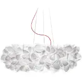 Slamp Clizia Mama Non Mama Hanglamp White | Red Cord | Large