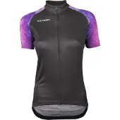 Vermarc Galaxy Dames Fietsshirt Korte Mouwen Zwart -XL