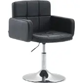 CLP Los Angeles Loungestoel - Fauteuil - Kunstleer - zwart
