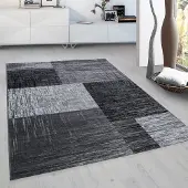 Muratap Plus vloerkleed laagpolig tapijt woonkamer grijs / 240x340 cm