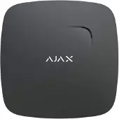 Ajax 38104.10.BL1 FireProtect Jeweller - draadloze rook- en hitte detector - zwart