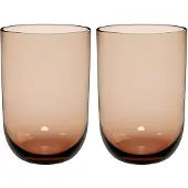 Like. by Villeroy & Boch Longdrinkglas Clay (Set van 2)