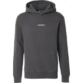 Superdry Sweatshirt donkergrijs / wit