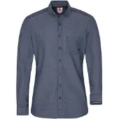 Spieth & Wensky Klederdracht overhemd 'Trachtenhemd Fischach' blauw