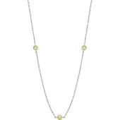Ti sento Ketting van zilver met kristal 34036YP