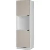 Vicco Fame-Line Ovenombouwkast – 60 cm met open kast GrijsBeige