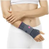 Medi GmbH & Co. KG - Manumed Active Polsbrace - Silver - Kant: Links, Maat (polsomtrek): Maat 1: 13 - 15 cm