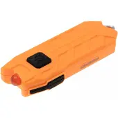Nitecore Tube V2.0 Orange, oplaadbare LED-sleutelhangerzaklamp