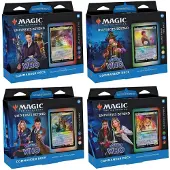 Magic the gathering Doctor Who Commander Display 4 Decks Trading Cards English Transparant Kinderen