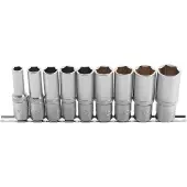 Bgs 2223: Diep doordringende doppen, 10-24 mm, 12,5 (1/2 inch), 9-delig.