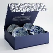 Tokyo Design Studio - Mixed Bowls Kommen Set - 4-delig - 500 ml - 13.2 x 7.2 cm - Giftset