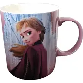 Disney Frozen 2 Mok - Anna - 350 ml - Inclusief Luxe Cadeaubox - Keramische Beker voor Kinderen en Fans - Perfect als Cadeau