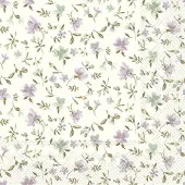 IHR Lunch servetten - Fleurs lilac green - 20 servetten