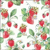 Ambiente Lunch Servetten - Garden Strawberries