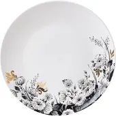 Heinen Delfts Blauw Avondbloem - Ontbijtbord - 20,5 cm