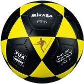 MIKASA Voetbal FT-5 Goalmaster Zwart – Geel