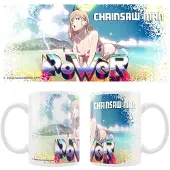Sakami Merchandise Chainsaw Man Ceramic Mok / Beker Power Cups & Mok / Bekers
