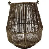 Mars & More Lantaarn Ijzer zia brons h25 d22cm