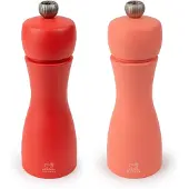 Peugeot TAHITI DUO PEPER- EN ZOUTMOLEN VUUR / ORANJE 15CM