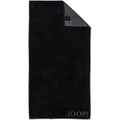 JOOP! Badlaken 'Doubleface' donkergrijs / zwart