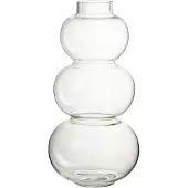 J-Line Vaas bol glas transparant large