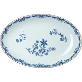 Rörstrand Ostindia Ovale Serveerschaal 33 x 22 Cm - Schalen Porselein Blue - 1012337