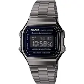 Casio Vintage Iconic A168WEGG-1BEF Unisex Horloge 39 mm - Grijs