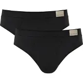 Sloggi Slip grijs / zwart