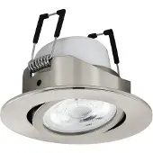 Eglo Smart Inbouwspot | Saliceto-Z | Ø 8.8 cm | RGB + 2700-6500K | 4.7W | Nikkel