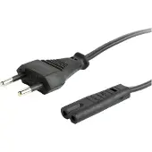 Gembird Netsnoer (C7) zwart, 1.8 meter