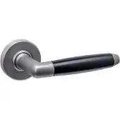 Intersteel Deurklink Combinatie rond RVS getrommeld