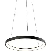 Paul Neuhaus Ronde Hanglamp Hoop Zwart