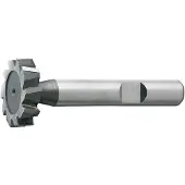 Format Sleuffrees kort DIN850 HSSCo8 TiALN type N vorm D 32,5x7mm