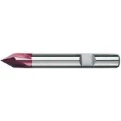 Format Ontbraamfrees NC DIN6527 VHM TiALN 60grad. 8mm GT