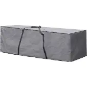 Perel Tuinkussenhoes | | 200 x 75 x 60 cm (PP, Grijs)