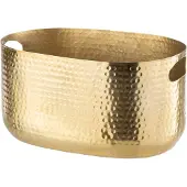 J-Line Emmer champagne motief aluminium goud