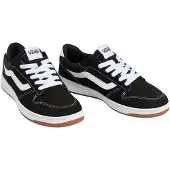 Vans Ryland Suède Canvas Sneakers, Zwart