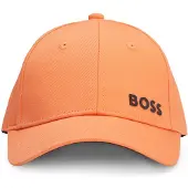 BOSS Kinderpet met contrasterende logoprint Maat 58