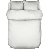 Marc O'Polo Dekbedovertrek Senja Grey Mist Katoen-260 x 200 / 220 cm | Extra Breed