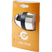 Cortina Fiets koplamp Amsterdam dynamo chroom/zwart