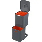 Joseph Joseph Intelligent Waste Totem 40 liter Donkergrijs