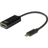 ACT AC7310 USB-C naar HDMI adapter