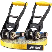 GIBBON - Flowline Treewear Set 20 m, geel/blauw
