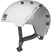 ABUS Helm Skurb ACE M Silver White
