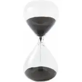 Pols Potten Ornament Sandglass Ball Black XS