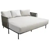 Yoi Loungebed Umi Dark Grey Rope Green