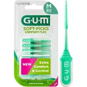 Gum Soft-Picks Comfort Flex Cool Mint Regular - 80 stuks