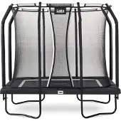 Salta Premium Black Edition - 214 x 153 cm - Rechthoekige trampoline met veiligheidsnet - Zwart