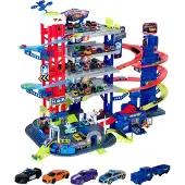 Majorette Audi, Ford Super Chase Center+5 voertuigen Parkeergarage (model)