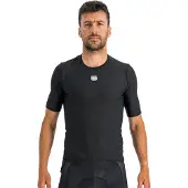 Sportful BodyFit Pro BaseLayer Ondershirt met Korte Mouwen Zwart, Maat S